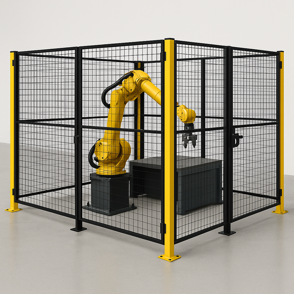 Robot Cell Safety Fencing Supplier